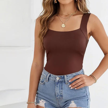 Débardeur sculptant avec soutien-gorge intégré