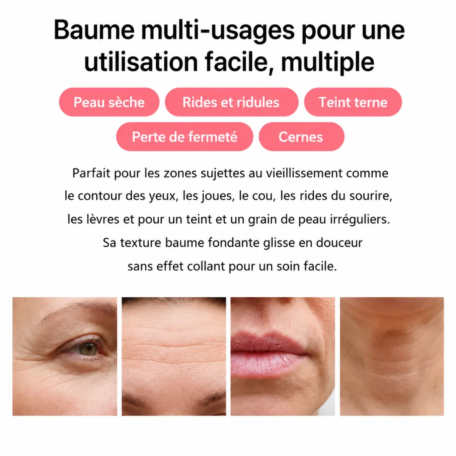 Baume Coréen PDRN Repulpant au Collagène Rose