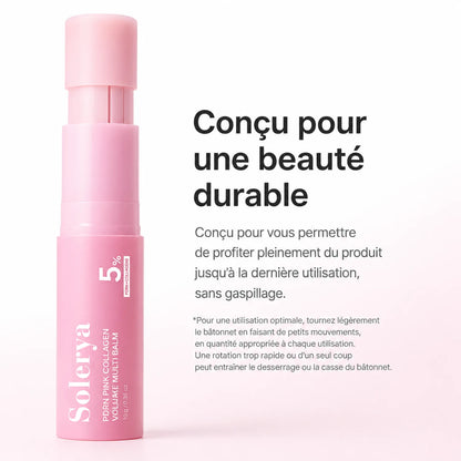 Baume Coréen PDRN Repulpant au Collagène Rose